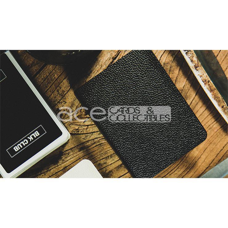Litchi Grain Leather Clip By TCC-Black-United States Playing Cards Company-Ace Cards & Collectibles