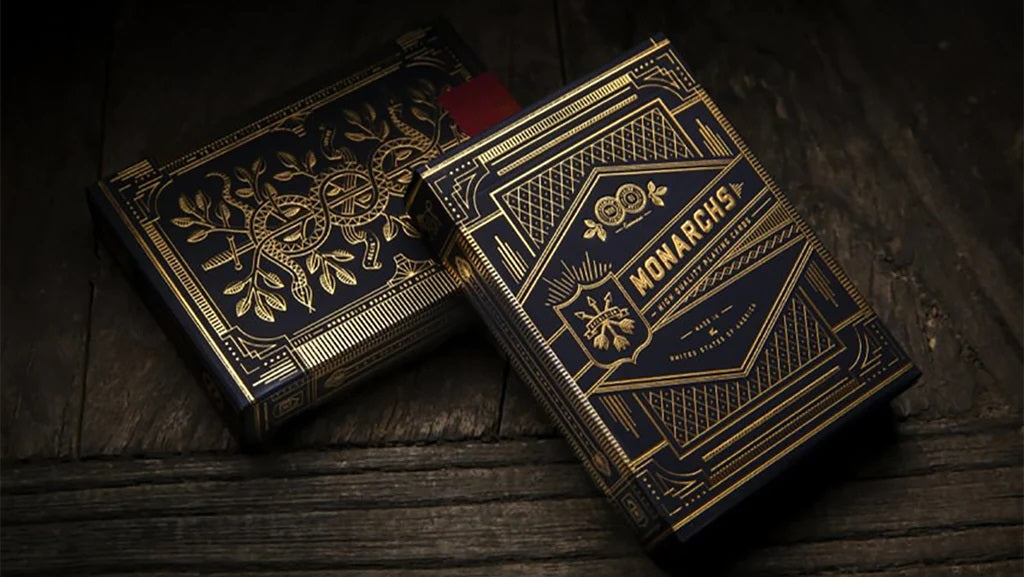 Monarchs Playing Cards By Theory11-Black-United States Playing Cards Company-Ace Cards & Collectibles