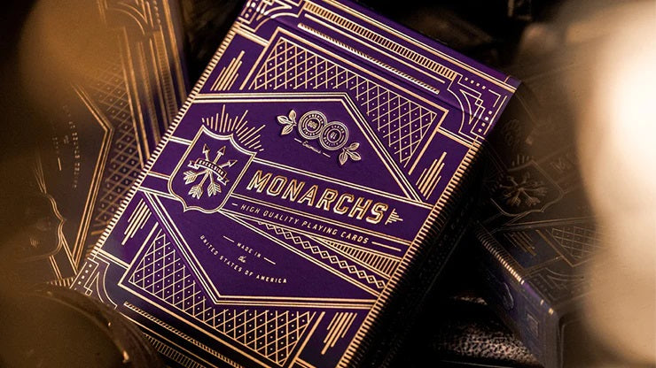 Monarchs Playing Cards By Theory11-Purple-United States Playing Cards Company-Ace Cards & Collectibles