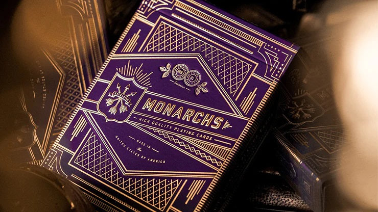 Monarchs Playing Cards By Theory11-Purple Royal Edition-United States Playing Cards Company-Ace Cards &amp; Collectibles