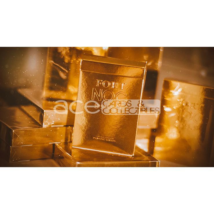 NOC Fort Gold Playing Cards-United States Playing Cards Company-Ace Cards & Collectibles