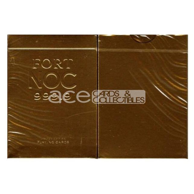 NOC Fort Gold Playing Cards-United States Playing Cards Company-Ace Cards & Collectibles
