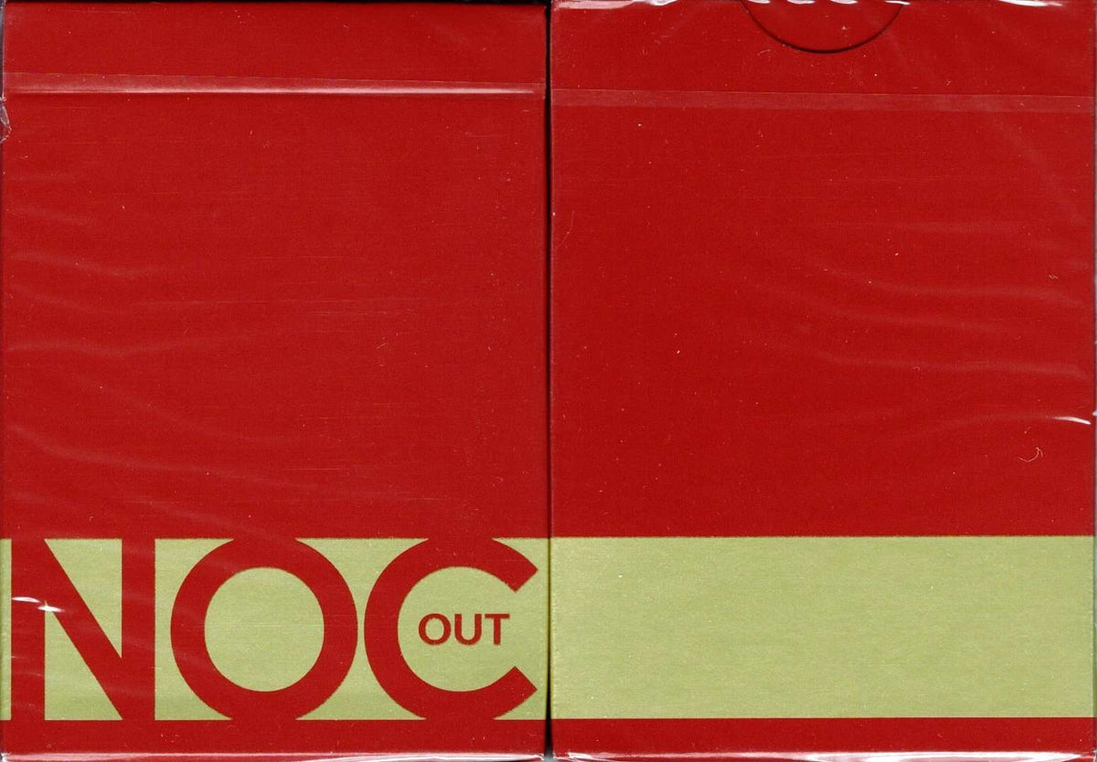 NOC Out Playing Cards-Black-United States Playing Cards Company-Ace Cards & Collectibles