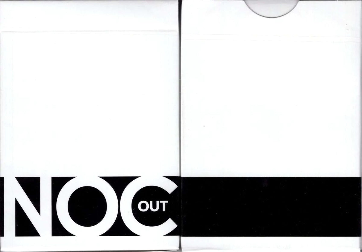 NOC Out Playing Cards-Black-United States Playing Cards Company-Ace Cards & Collectibles