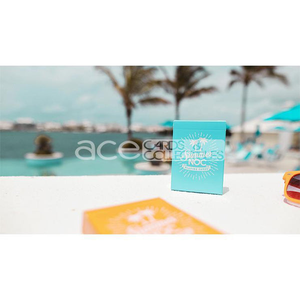 NOC Summer Limited Edition Playing Cards-Blue-United States Playing Cards Company-Ace Cards & Collectibles