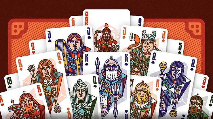 Odin Limited Edition Walhalla Playing Cards-United States Playing Cards Company-Ace Cards &amp; Collectibles