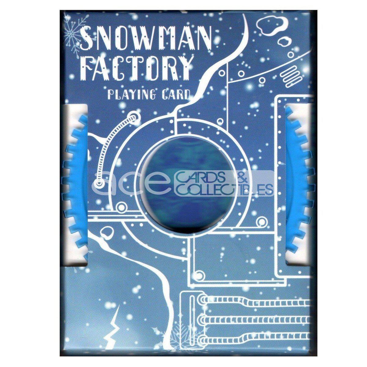 Snowman Factory Playing Cards By Bocopo-United States Playing Cards Company-Ace Cards & Collectibles