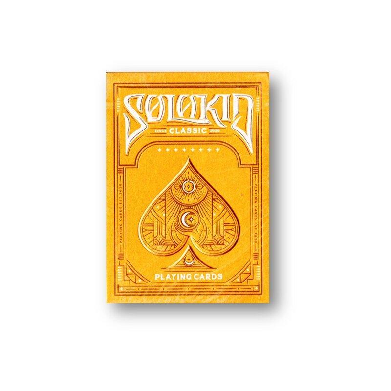 Solokid Playing Cards by Bocopo-Cyan-United States Playing Cards Company-Ace Cards & Collectibles