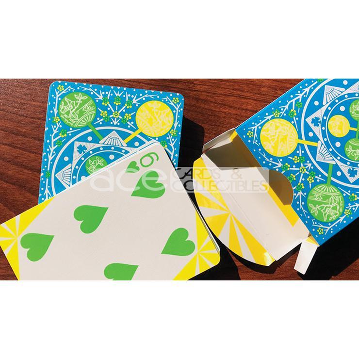 Tally-Ho 2019 Summer Fan Back Playing Cards-United States Playing Cards Company-Ace Cards &amp; Collectibles