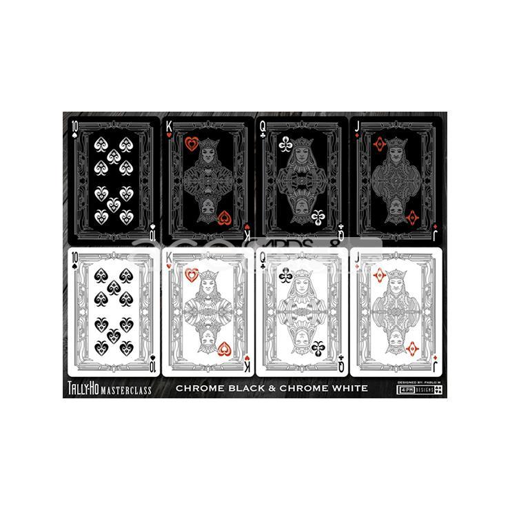 Tally-Ho Masterclass Limited Edition Playing Cards-Black-United States Playing Cards Company-Ace Cards &amp; Collectibles