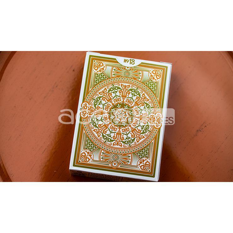 Tally-Ho No.13 Olive Playing Cards-United States Playing Cards Company-Ace Cards &amp; Collectibles