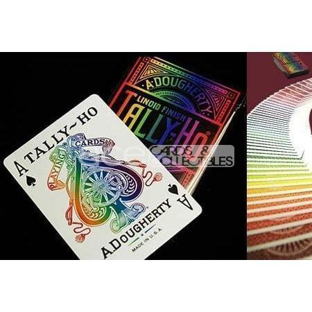 Tally-Ho No.9 Circle Back Spectrum Playing Cards-United States Playing Cards Company-Ace Cards & Collectibles