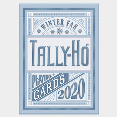 Tally-Ho Winter Fan Playing Cards-United States Playing Cards Company-Ace Cards & Collectibles