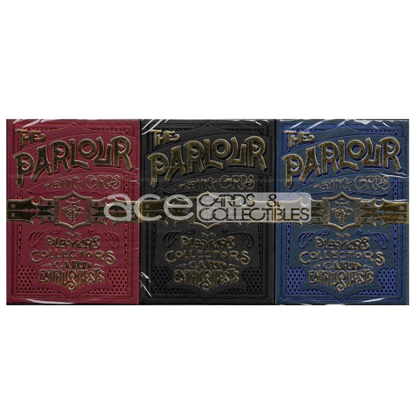 The Parlour Playing Cards-Black (Limited Edition)-United States Playing Cards Company-Ace Cards & Collectibles