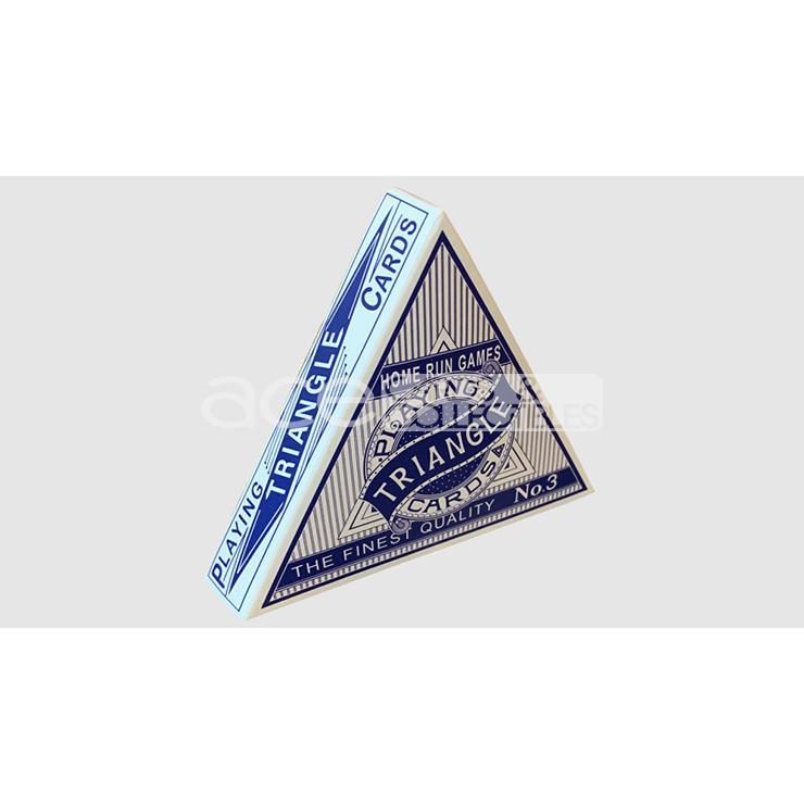 Triangle Playing Cards-Blue-United States Playing Cards Company-Ace Cards &amp; Collectibles
