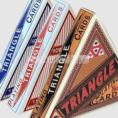 Triangle Playing Cards-Blue-United States Playing Cards Company-Ace Cards & Collectibles