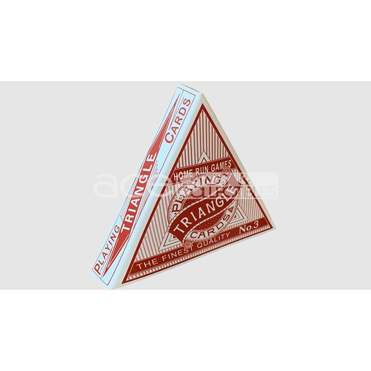 Triangle Playing Cards-Red-United States Playing Cards Company-Ace Cards &amp; Collectibles
