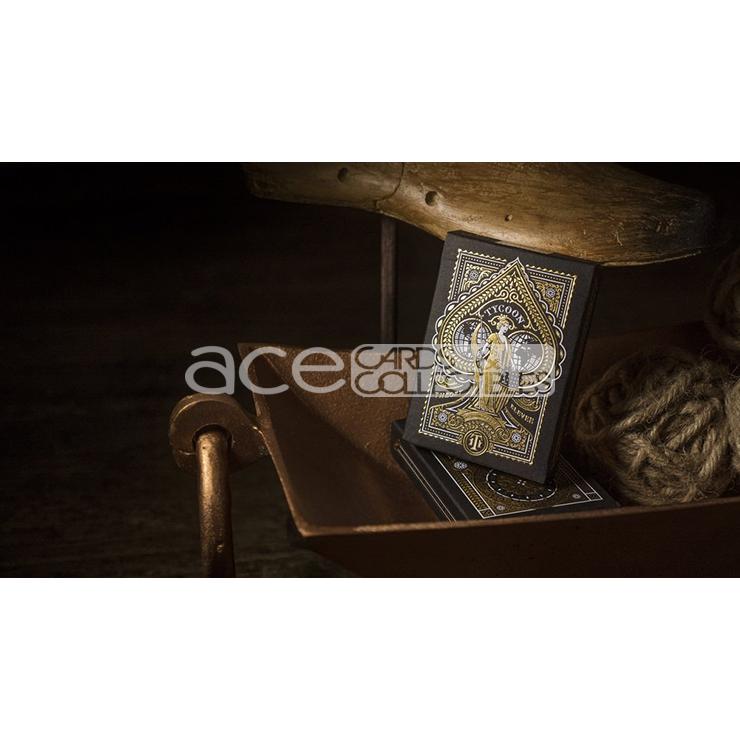 Tycoon Playing Cards By Theory11-Black-United States Playing Cards Company-Ace Cards & Collectibles