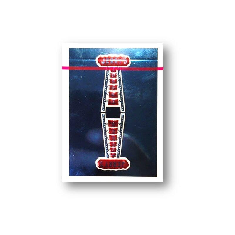 Vintage Feel Jerry's Nuggets Blue Foil Playing Cards-United States Playing Cards Company-Ace Cards & Collectibles