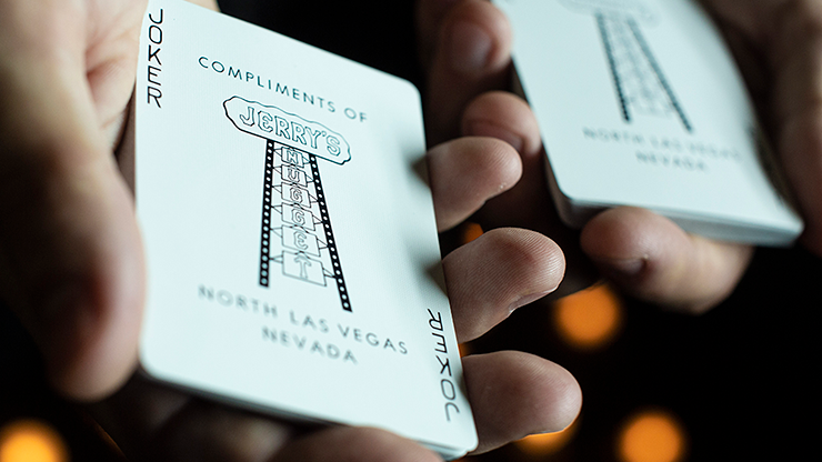 Vintage Feel Jerry's Nuggets Playing Cards-Black-United States Playing Cards Company-Ace Cards & Collectibles