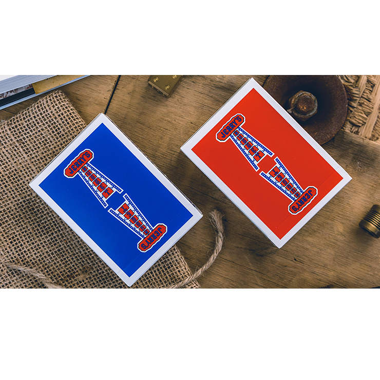 Vintage Feel Jerry's Nuggets Playing Cards-Black-United States Playing Cards Company-Ace Cards & Collectibles