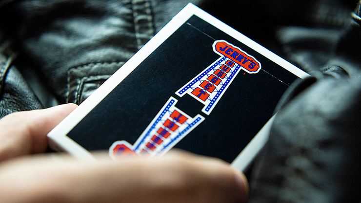Vintage Feel Jerry's Nuggets Playing Cards-Black-United States Playing Cards Company-Ace Cards & Collectibles