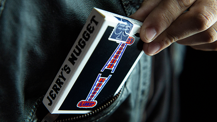 Vintage Feel Jerry's Nuggets Playing Cards-Black-United States Playing Cards Company-Ace Cards & Collectibles