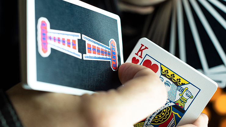 Vintage Feel Jerry's Nuggets Playing Cards-Black-United States Playing Cards Company-Ace Cards & Collectibles