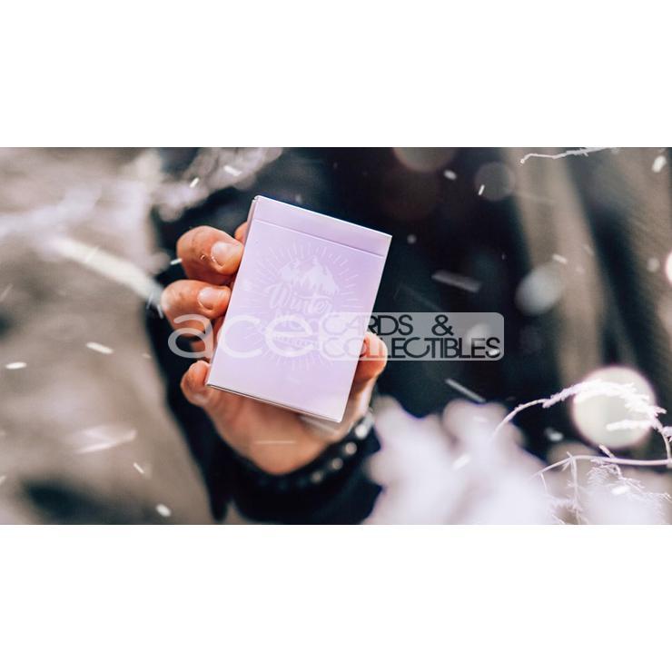 Winter NOC Playing Cards-Glacier Ice (Blue)-United States Playing Cards Company-Ace Cards & Collectibles