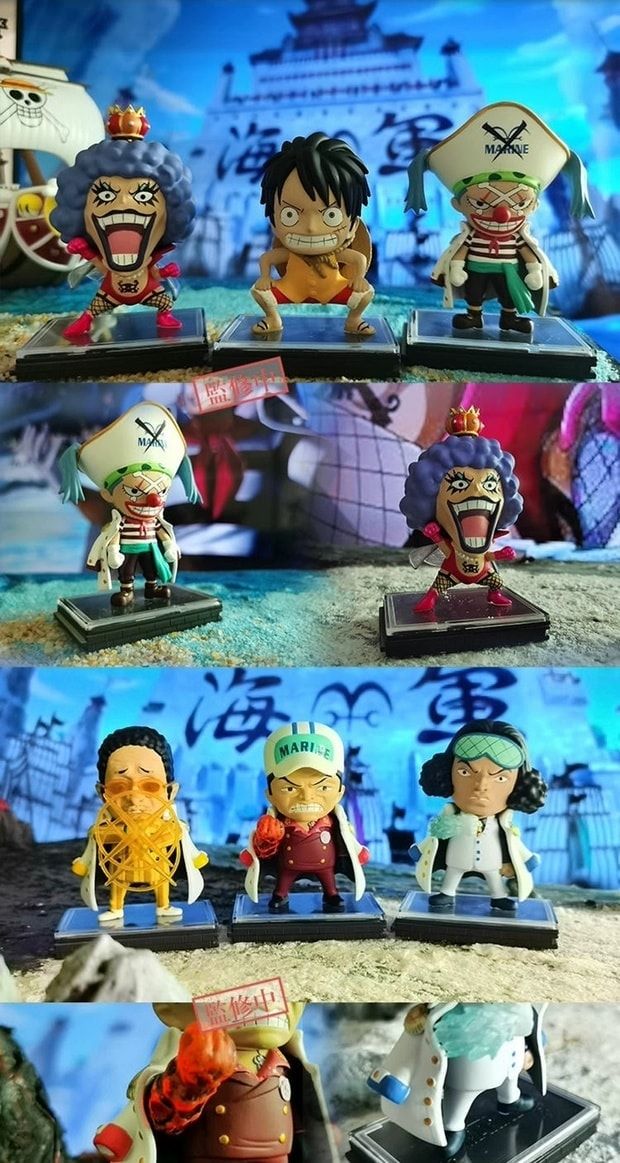 WINMAIN One Piece Stamp Collection Marineford Battle Series [Part One]-Single Box (Random)-Win Main-Ace Cards &amp; Collectibles