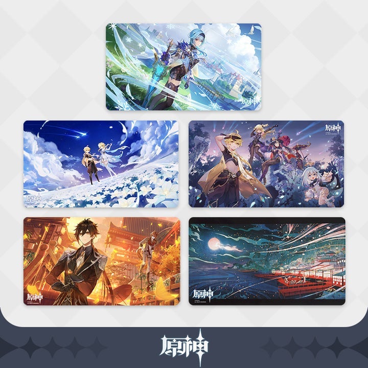 Genshin Impact -A New Star Approches- Theme Mousepad-miHoYo-Ace Cards &amp; Collectibles