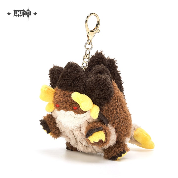 Genshin Impact &quot;Azhdaha&quot; (Confused Ver.) Keychain Plush-miHoYo-Ace Cards &amp; Collectibles