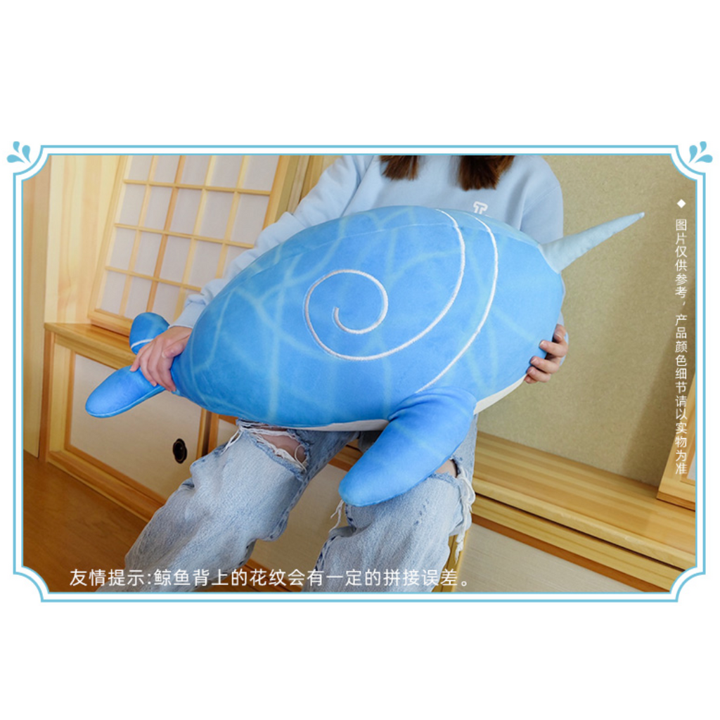 Genshin Impact "Childe's Narwhal" XL-Size Plush-miHoYo-Ace Cards & Collectibles