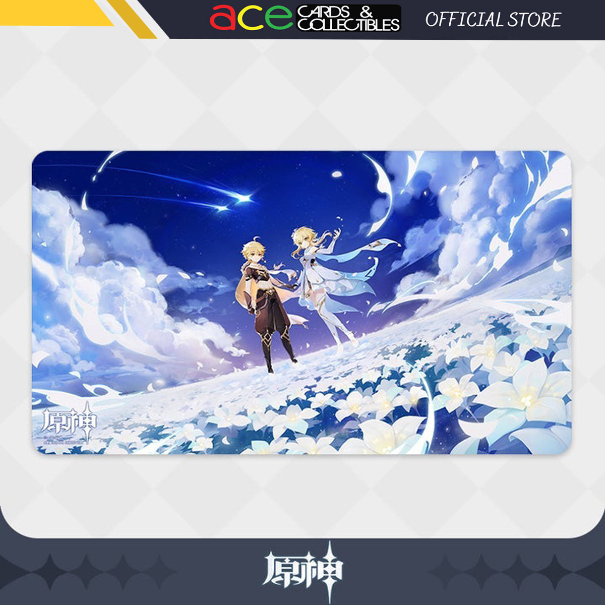 Genshin Impact -Twin Stars on Floral Sea- Theme Mousepad-miHoYo-Ace Cards & Collectibles