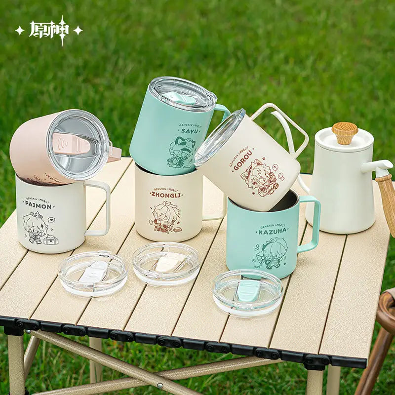 miHoYo -Genshin Impact- Camping Series Stainless Steel Mug-Zhong Li-miHoYo-Ace Cards & Collectibles