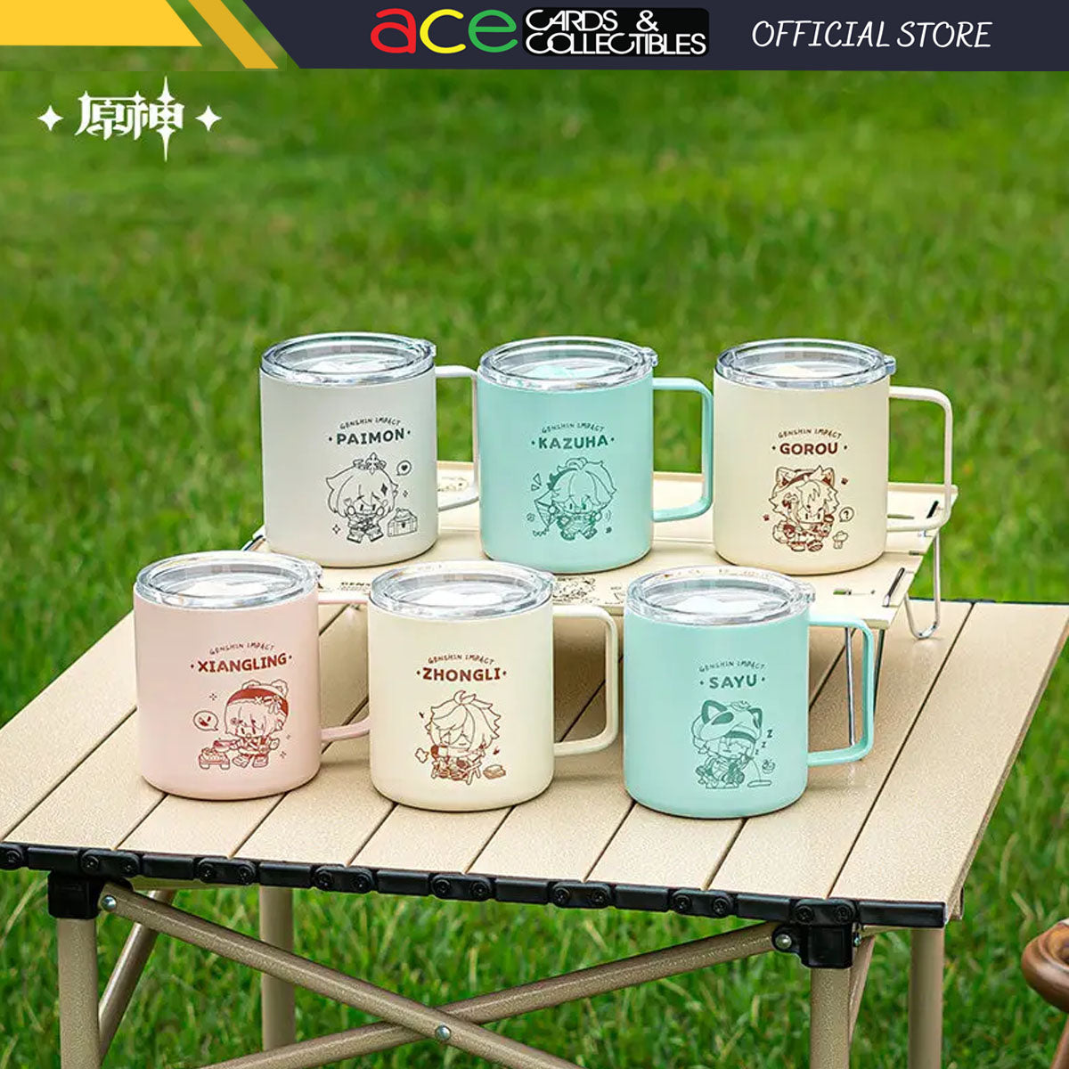 miHoYo -Genshin Impact- Camping Series Stainless Steel Mug-Zhong Li-miHoYo-Ace Cards & Collectibles