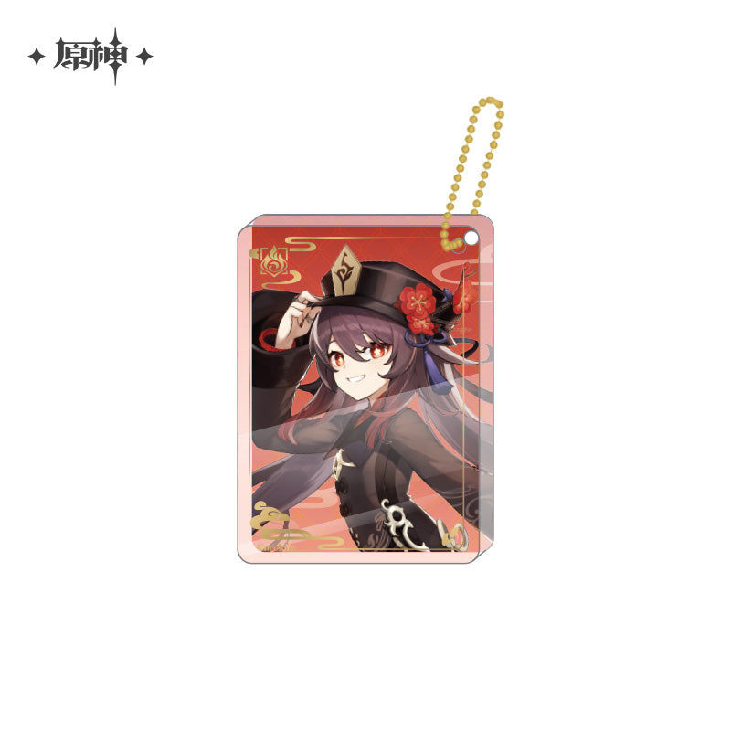 miHoYo -Genshin Impact- Character Acrylic Block Keychain-Hu Tao-miHoYo-Ace Cards &amp; Collectibles
