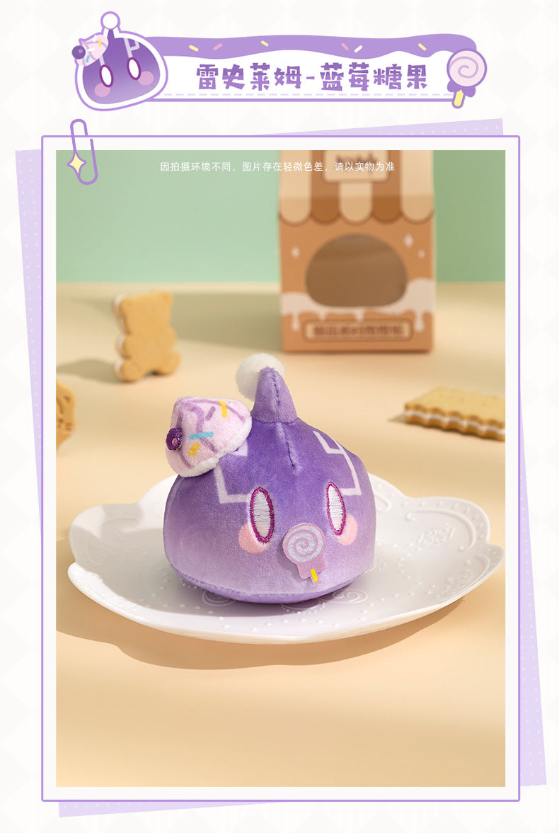 miHoYo -Genshin Impact- Dessert Party Squishy Plushie &quot;Slime&quot;-Electro Slime-miHoYo-Ace Cards &amp; Collectibles